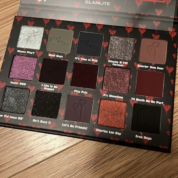 glamlite Makeup Glamlite Chucky Crazy In Love Eyeshadow Palette